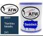 Preview: BMW, Titanblau Metallic, 241: 1L Lackdose, von ATW Autoteile West.